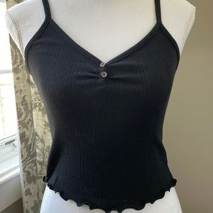 Forever 21 button v-neck